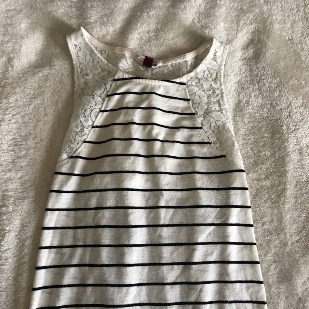 Striped Tank with Tail